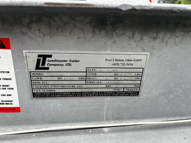 2021 LOADMASTER TRAILER Base