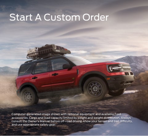 Start a custom order | Tyrone Ford in Tyrone PA