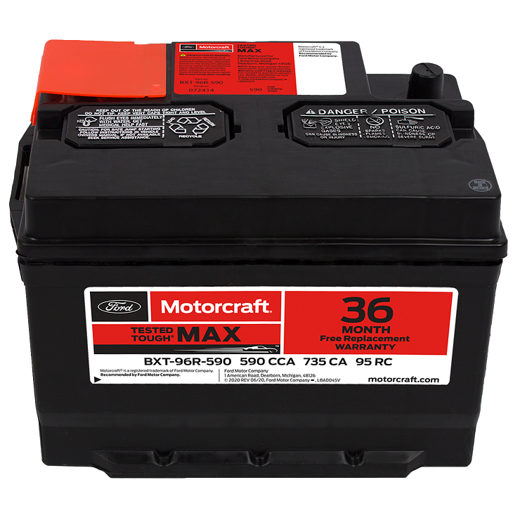 Motorcraft Tough Tested Battery