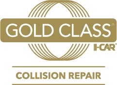 Gold Class certified logo collision repair